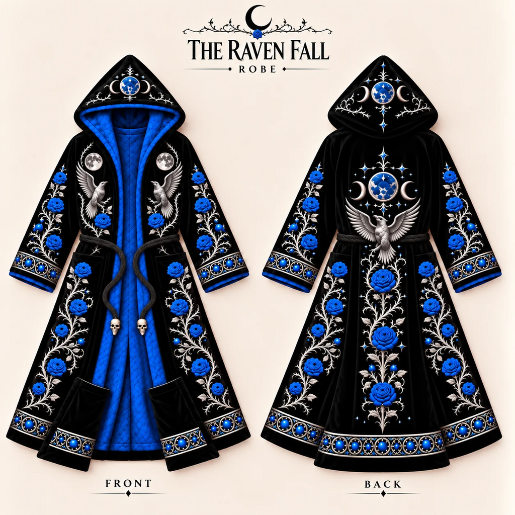 Goth Heated Robe